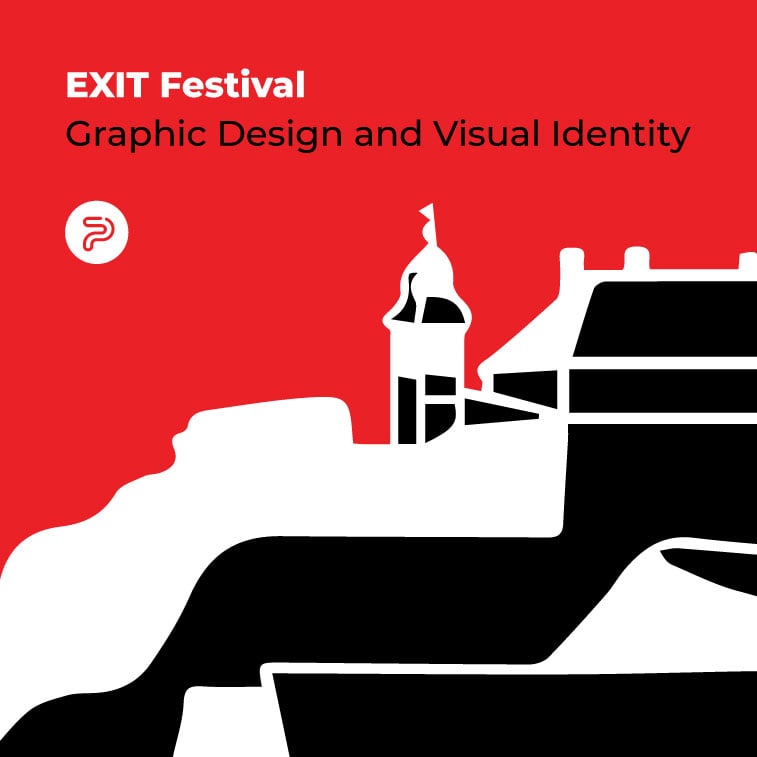 exit festival visual identity graphic design