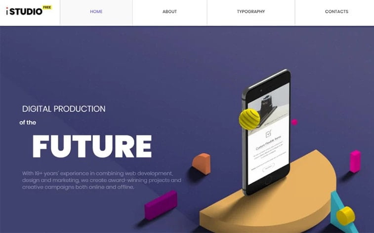 best free botstrap theme template website digital agency it industry