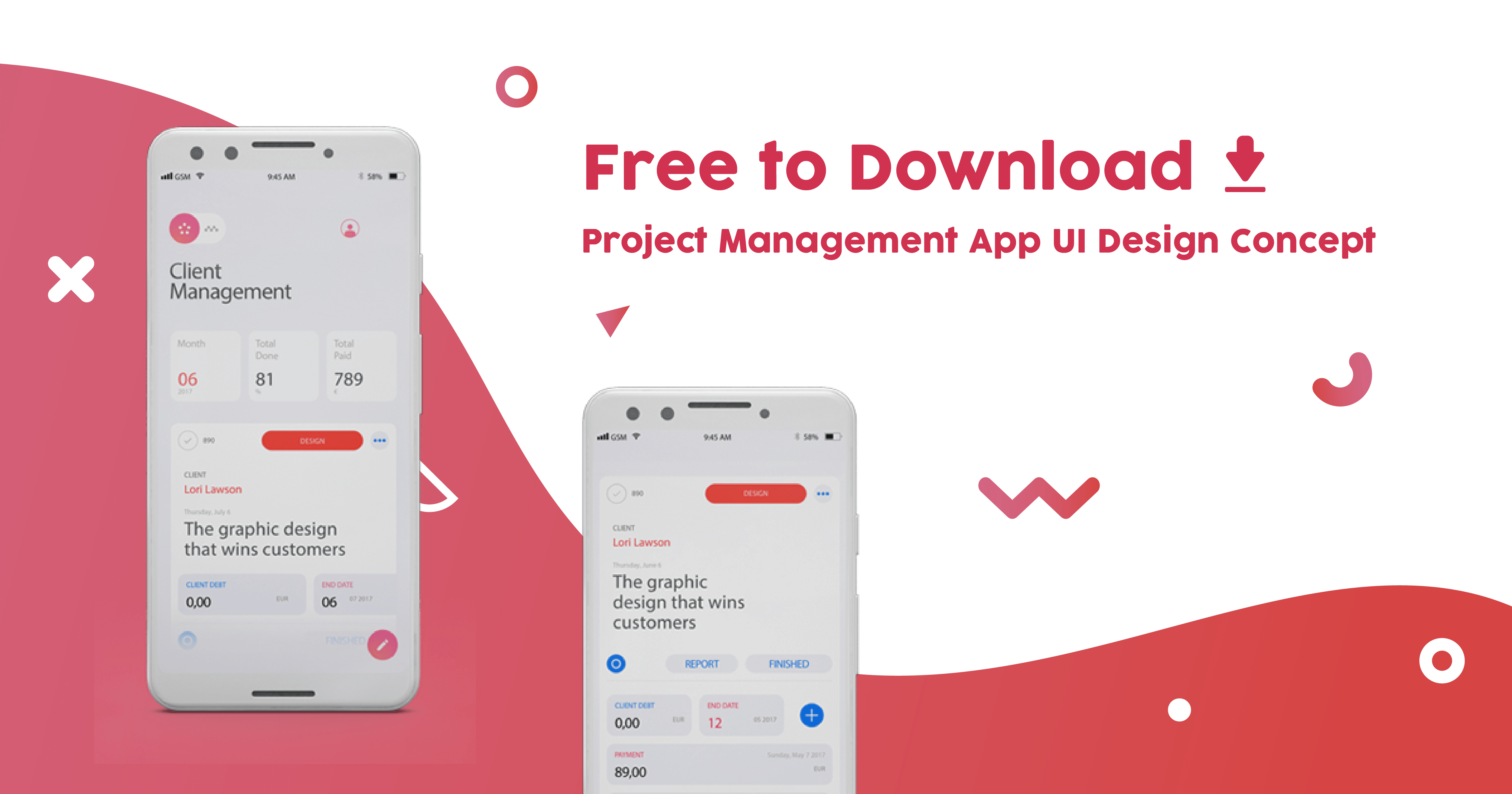 Free To Download Project Management App UI Design Concept free-to-download-project-management-app-ui-design-concept