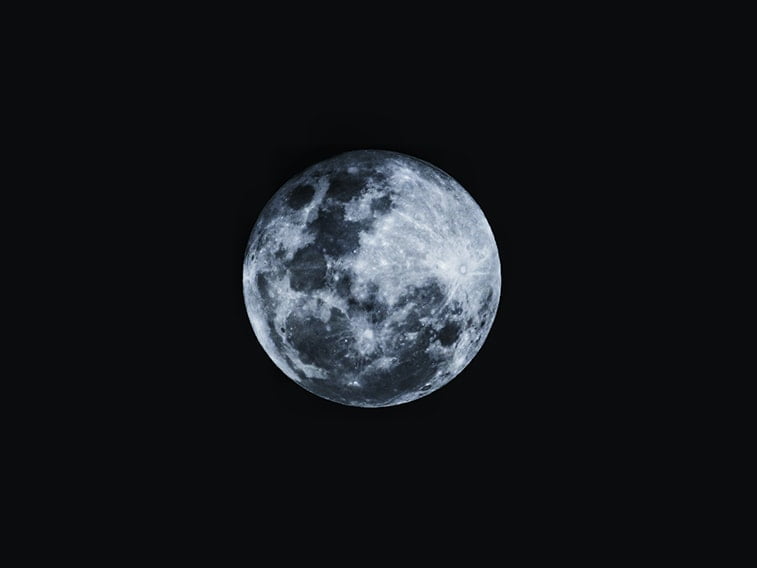 wallpaper desktop minimalism moon