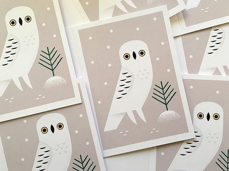 christmas card digital design ideas