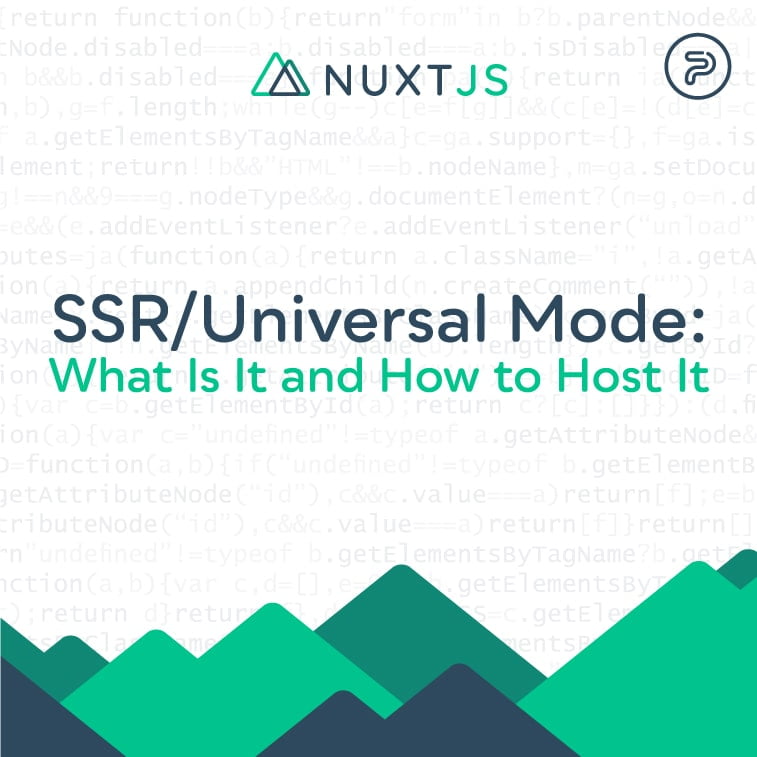 nuxtjs universal mode