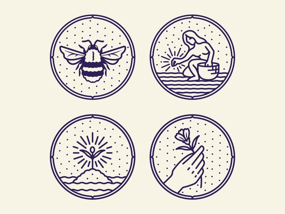nature-inspired graphic design trend 2021