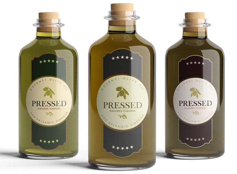 olive oil branding and visual idenity example