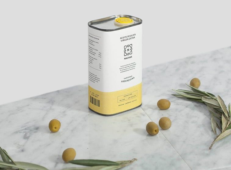 olive oil branding and visual idenity example