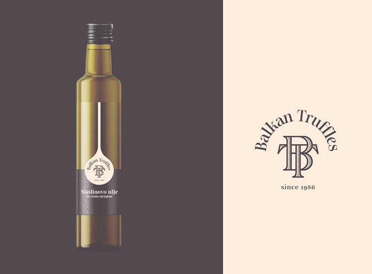 olive oil branding and visual idenity example