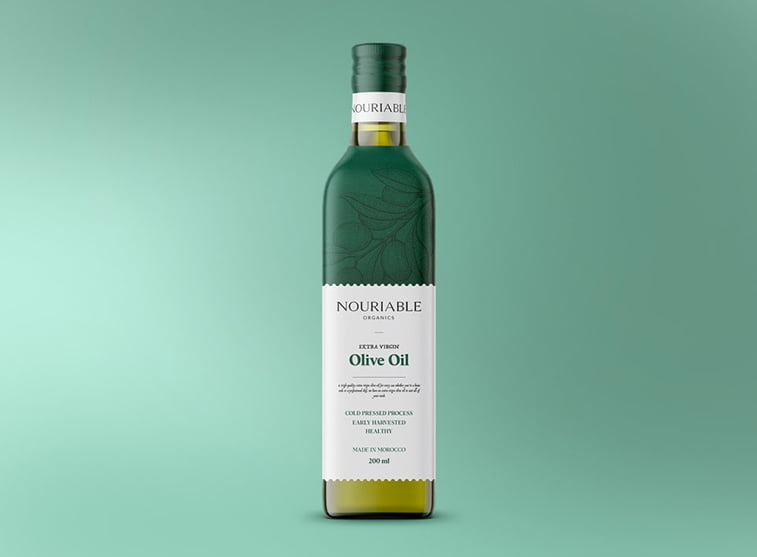 olive oil branding and visual idenity example