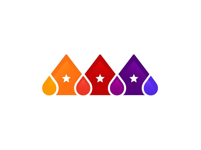 logo design trend analogous colors