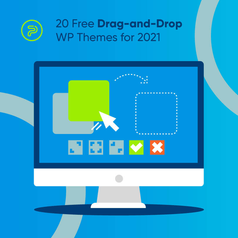 20 Free Drag and Drop WordPress Themes