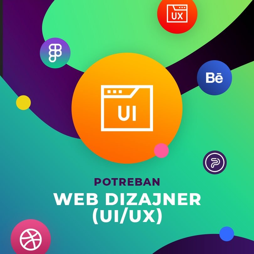 Potreban veb dizajner (UI/UX)