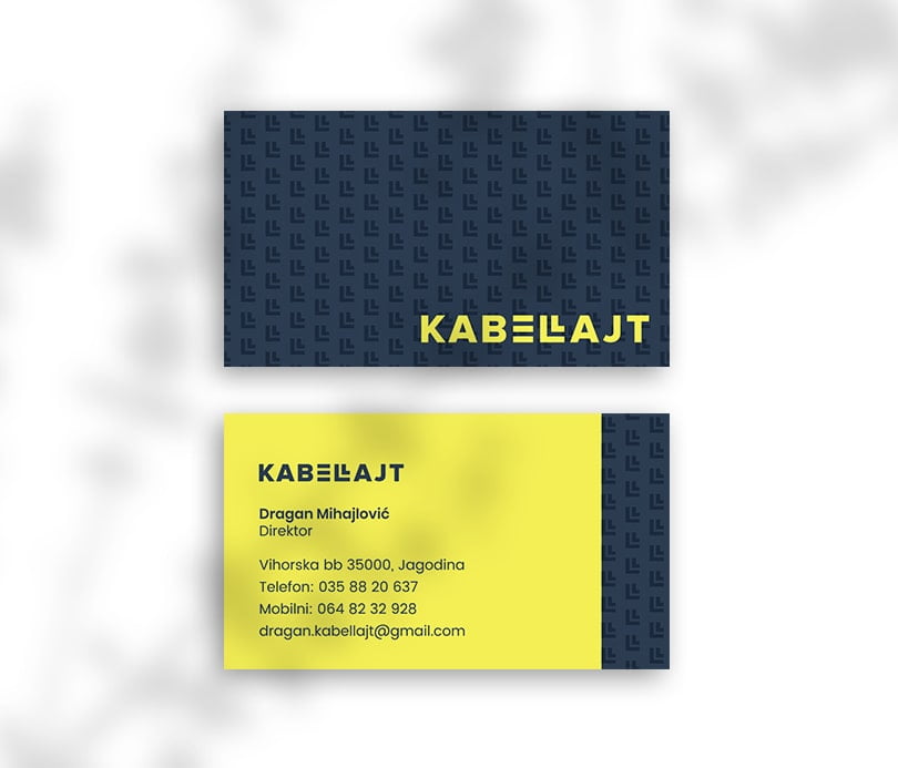 pattern extensions business card design