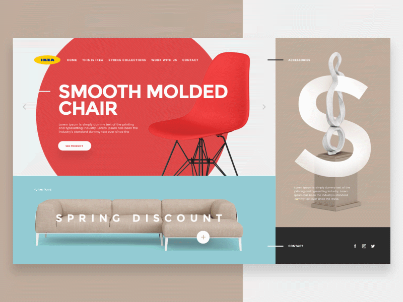 ikea web design