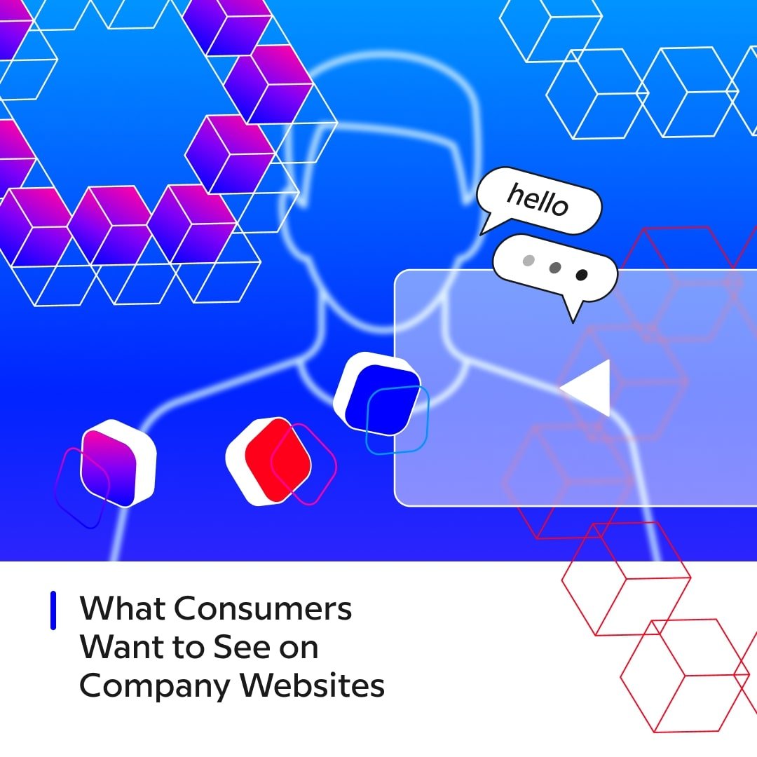 what consumers want on a company website
