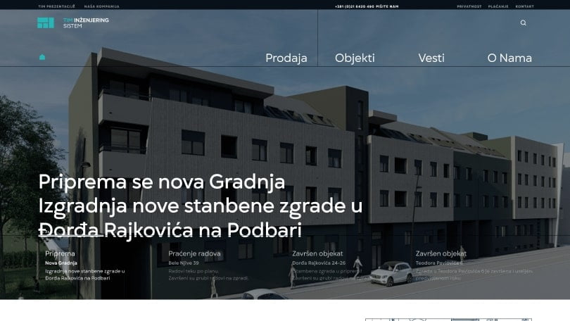 real estate website design