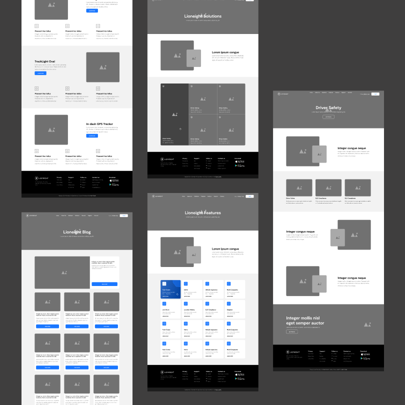 cx vs ux wireframe example design