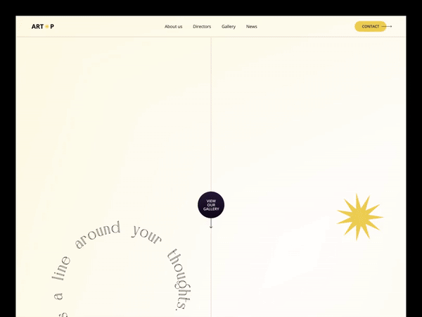 Dinamicni efekti teksta u web dizajnu.