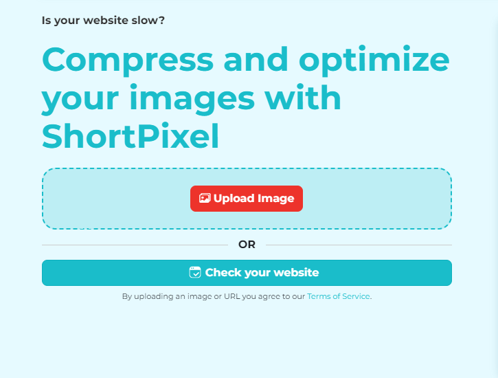 ShortPixel image compression tool.