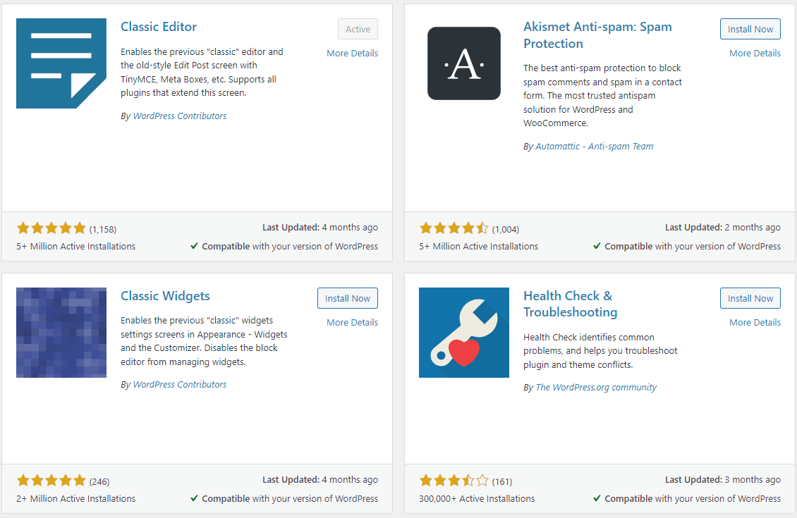 Adding WordPress plugin on your site.