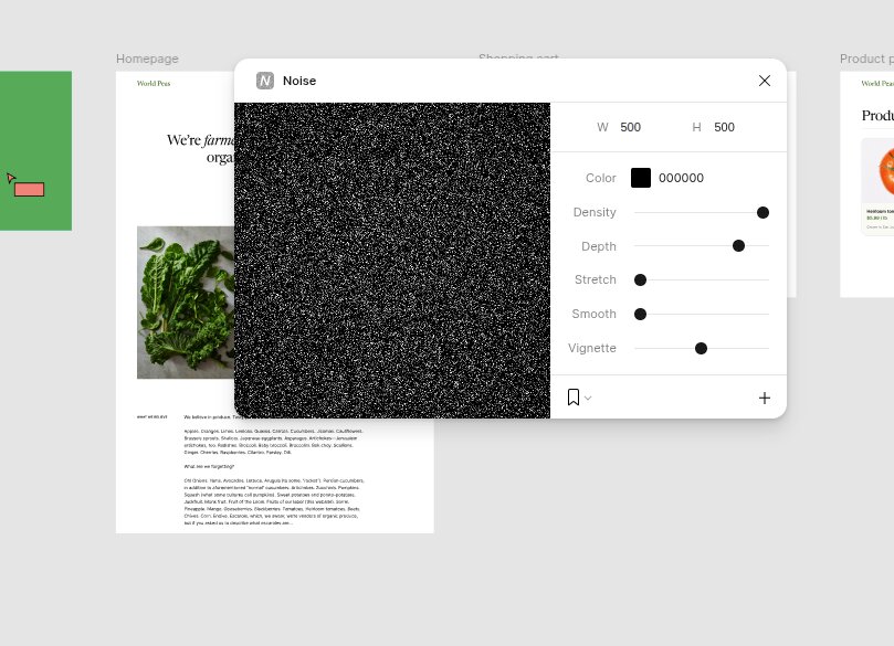 Noise figma plugin.